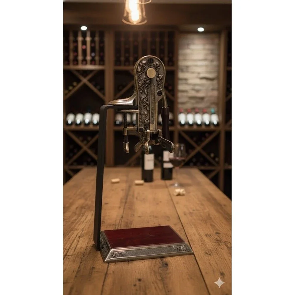 Vintners Reserve Grand Vintners Cork Puller Tabletop Bartop Wine Bottle Opener